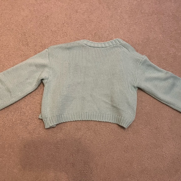 Cropped flower cardigan - Picture 2 of 2